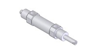 HDVWC-双动笔型气缸(附缓冲)-HF PNEUMATIK